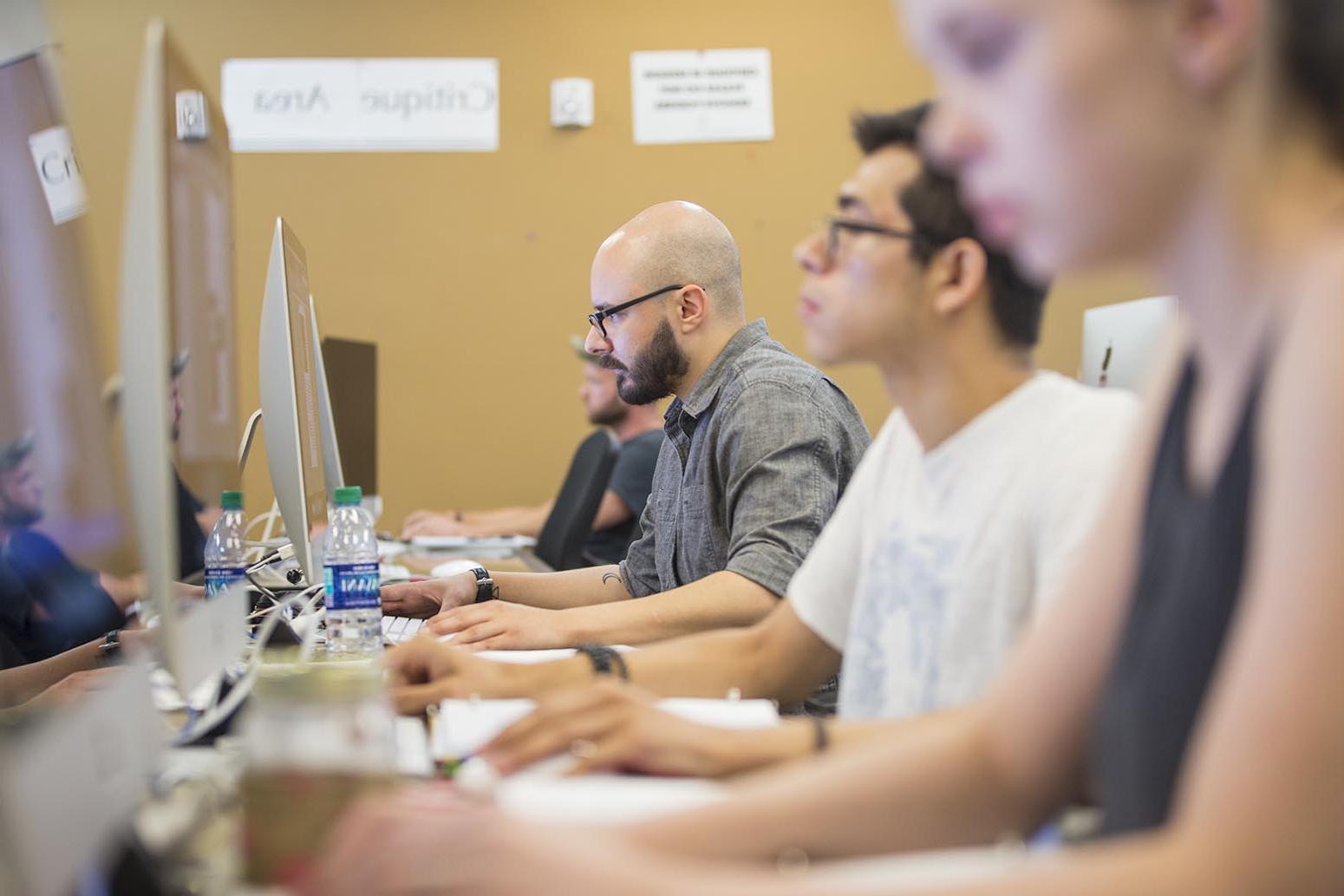 Students in Computer Lab